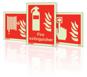 fire fighting safety signage