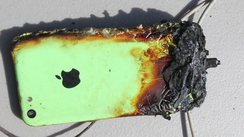 fire risks from mobile devices