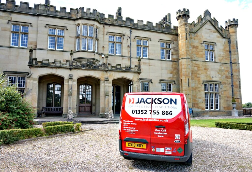 Jackson Fire & Security complete wireless fire alarm installation for Wales’ own Downton Abbey