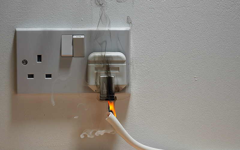 electrical fire risks